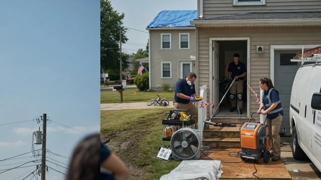 Water Damage Repair in Mindoro, WI near me